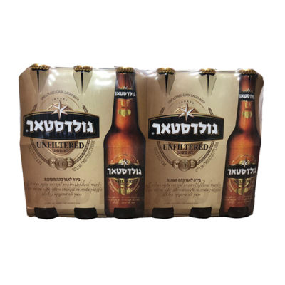 גולדסטאר לא מסונן 330 ארגז