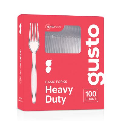 מזלגות שקופות ארוז 50